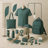 Set de Regalo Corporativo Personalizado con Logotipo, Kit Promocional con Sudadera con Capucha, Botella, Libreta, Bolsa y Taza, Ideal para Eventos y Recompensas para Empleados