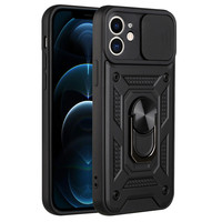 Support de téléphone TPU + PC antichoc de couleur personnalisée armure étui de protection d'objectif de téléphone portable pour iPhone 12 13 14 15 16 pro max plus