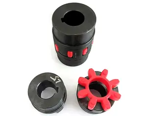 Flange Type Coupling Custom Steel Xl Star Flexible Rubber Star Camlock Spider Jaw Shaft Coupling For Oil Pump