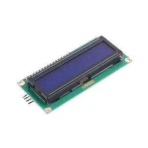 Плата адаптера LCD1602A, интерфейс IIC/I2C, ЖК-модуль 1602 с программным управлением для подсветки