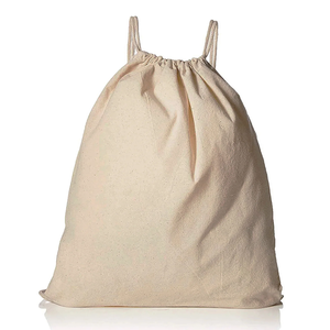 Sac en toile à cordon de serrage, résistant, écologique, production personnalisée en gros pour la vente au détail et les événements - Product Image 5