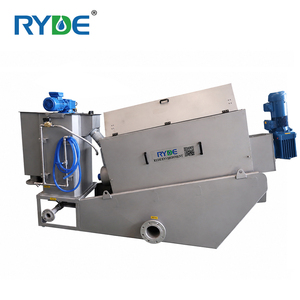 Presse à vis multi-disques RYDE en acier inoxydable, mini-presse de déshydratation de boues avec garantie d'un an et moteur - Product Image 4