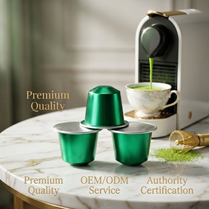 Additive-Free Pure Matcha <b>Pods</b> - Clean Energy Ceremonial Grade Green Tea Capsules Wholesale - Product Image 2