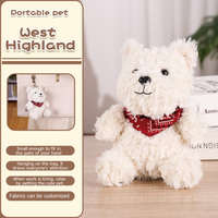 Offre Spéciale : Jouet en Peluche Électrique Mignon WEST HIGHLAND, Jouet Parlant Doux et Adorable pour Enfants, Idéal comme Cadeau