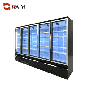Exhibidor Refrigerado Comercial Abierto para Supermercado, Multinivel, con Enfriamiento por Aire y Estantes Ajustables - Product Image 1