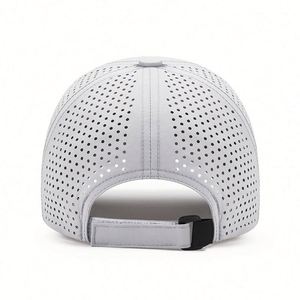 Oem Manufacturer Logo Men 6 Panel Laser Cut Hole Waterproof <b>Baseball</b> <b>Cap</b> Dad Gorras Outdoor Quick Dry <b>Baseball</b> <b>Cap</b> - Product Image 5