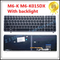 Clavier noir pour ordinateur portable HP Envy Touchsmart M6-K M6-K015DX, PK130UM2D00 V140902DS1 725450-001, 100% testé, livraison rapide