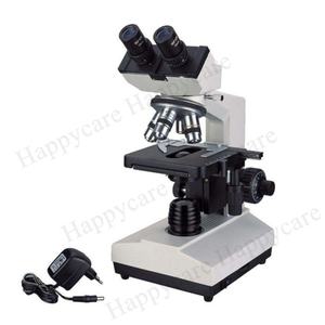 Microscope binoculaire de laboratoire médical HC-B078, microscope biologique 4X 10X 40X, microscope de base - Product Image 2