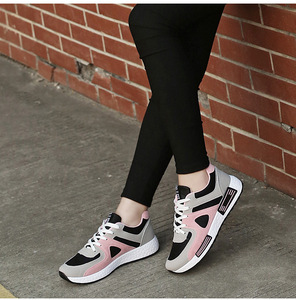 Sneakers da <span class=keywords><strong>Donna</strong></span> per Primavera e Autunno Versatili e Casual, <span class=keywords><strong>Scarpe</strong></span> da Ginnastica da Studente Traspiranti con Suola Piatta per Corsa e Sport - Product Image 6