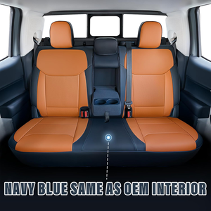 Fundas de Asiento de Coche de Cuero Sintético para Todas las Estaciones para Ford, Fundas de Asiento de Lujo, la Mejor Opción para Clubes de Camionetas y Miembros de la Comunidad Todoterreno - Product Image 6