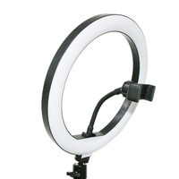 Kaliou Anneau lumineux LED de 10,2 pouces pour TikTok, température de couleur réglable 3000K-6500K, alimentation USB, portable pour maquillage et vidéos