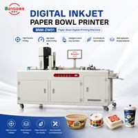Impresora digital de inyección de tinta para recipientes de papel, vasos, contenedores de alimentos, loncheras, bolsas de papel kraft y aplicaciones de embalaje desechable