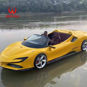 Lancha rápida <span class=keywords><strong>Ferrari</strong></span> roja vibrante para resort con gran flotabilidad y fácil mantenimiento para diversión acuática - Product Image 6