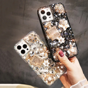 เคสโทรศัพท์มือถืออะคริลิกกันกระแทกกันฝุ่นประดับเพชรหรูหราสำหรับรุ่น 13/12/11 16 15 17 Pro Max XR <span class=keywords><strong>XS</strong></span> X Max - Product Image 3
