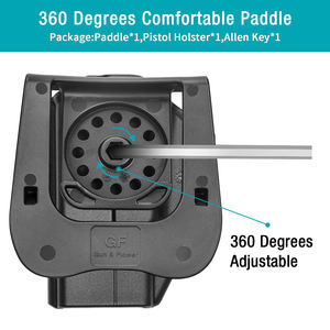 GUNFLOWER ระบบล็อคแบบรักษาระดับ <span class=keywords><strong>II</strong></span>,สายรัดเอวบริเวณด้านนอกซองปืนพก - Product Image 2