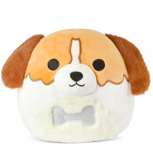 Almohada de <span class=keywords><strong>Beagle</strong></span> de dibujos animados, muñeco de peluche, almohada encantadora para niños, cómodo respaldo en cumpleaños, Navidad, venta al por mayor - Product Image 1