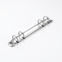 Pince de reliure métallique TC HYJ-12 de haute qualité, 123 mm, 2/6 anneaux, remplacement pour accessoires de classeur de bureau A5-A8