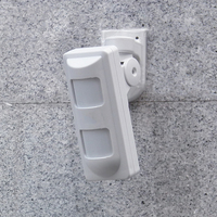 Capteur de mouvement infrarouge sans fil étanche IP65, 433MHz EV1527, double technologie PIR, immunisé aux animaux domestiques, pour systèmes d'alarme domestiques, 2 pièces