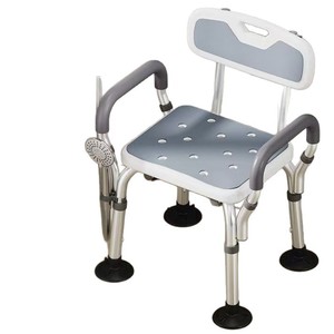 Oriental Tv Shower Chair 40Cm Seat 55Cm Back Folding For Elderly Pregnant Waterproof Slip Resistant Bathroom Safety Equipment - Product Image 2