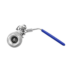 Vanne à bille 1/2 pouces à double filetage interne pour accessoires de manomètre - Product Image 3