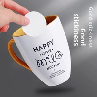 Label Perekat Bulat Berwarna-warni Stiker Berwarna Penanda Post-it Label Perekat Kosong untuk Catatan Tulisan Tangan 15