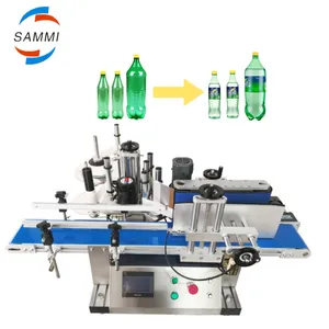 Автоматическая машина для маркировки пластиковых бутылок из ампулы для круглых бутылок