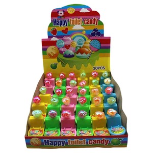 Logotipo personalizado Halal Kids Candy Toy Funny Toilet Lollipops and Popping Candy - Product Image 3