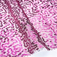 Tissu en maille jersey respirant, doux et brillant de haute qualité, 100 % polyester, 63 pouces, pour robe de danse, jupe de scène