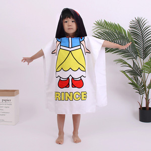 Serviette <span class=keywords><strong>de</strong></span> plage en microfibre à capuche sirène rose légère et douce Poncho <span class=keywords><strong>de</strong></span> bain pour nouveau-né fille pour la salle <span class=keywords><strong>de</strong></span> bain - Product Image 2