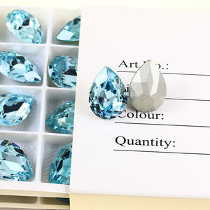 ลูกปัดคริสตัลทรงหยดน้ำตาหลวมสำหรับทำเครื่องประดับแก้ว - Product Image 3