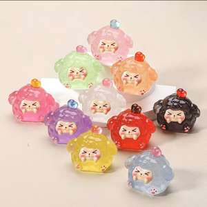 2025 venta al por mayor de dibujos animados lindos 3D Kiki abalorios de resina creativos para DIY materiales hechos a mano adorno de escritorio pequeños regalos listos para enviar - Product Image 6