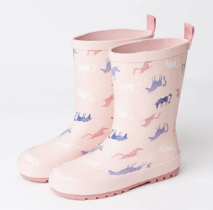 Großhandel wasserdichte Gummi Regens chuhe Kinder Custom Print Regens tiefel Halb neutrale farbige Kinder Gummistiefel - Product Image 4