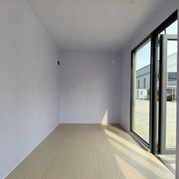 Maison conteneur extensible directement de l'usine 20ft/40ft, pliable, préfabriquée, portable, modulaire, villa, hôtel de villégiature, hébergement temporaire
