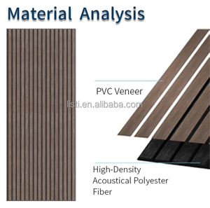Paneles Acústicos Absorbentes de Sonido de Fieltro PET con Diseño de Madera Ranurada, Diseñados para la Silenciosidad - Product Image 3