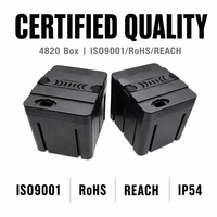 Caja de Batería Cilíndrica Personalizada de ABS+PC, Modelo 4820, 48V, 180Ah-300Ah, Vacía, Salida de 5kWh, ISO9001, Aplicación para Vehículos Eléctricos y Bicicletas Eléctricas