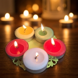 Velas de <span class=keywords><strong>Parafina</strong></span> Prensada Directas de Fábrica, Velas de Cumpleaños con Iluminación de 1 a 9 Horas para Decoración del Hogar, Navidad, de Hebei - Product Image 6