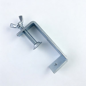 Serre-câble en acier inoxydable avec écrou à aile papillon, serrage manuel pour un fixation rapide en atelier et en construction - Product Image 3