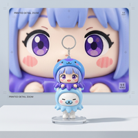 Figura de acción personalizada, lindo llavero, figuras de caja sorpresa, OEM ODM, figuras de vinilo PVC, mini coleccionables, directo de fábrica