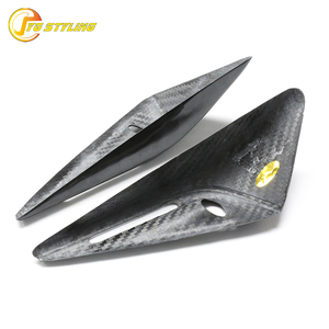 Coques de clignotants en fibre de carbone forgée pour <span class=keywords><strong>Tesla</strong></span> <span class=keywords><strong>MODEL</strong></span> <span class=keywords><strong>S</strong></span> <span class=keywords><strong>2023</strong></span>+ – Cache-caméras latérales en carbone véritable, garniture de garde-boue extérieur, couverture complète - Product Image 4