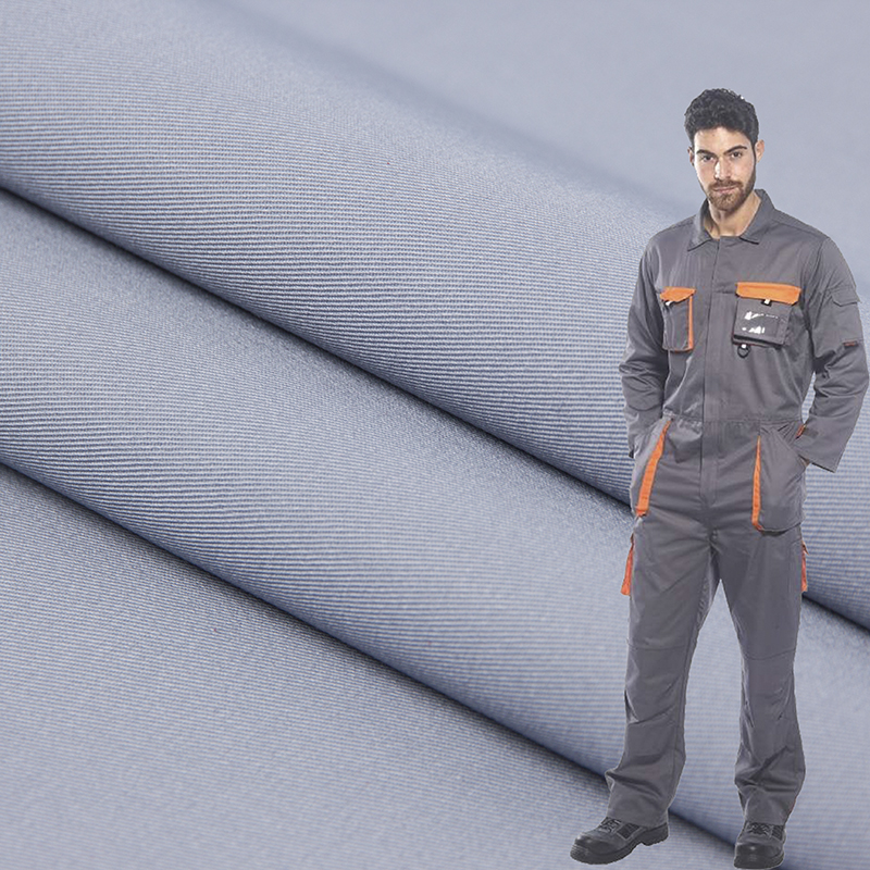 Оптовая продажа с фабрики, ткань для униформы из полиэстера и хлопка 80/20 21x21 108x58 190gsm 3/1, саржевая ткань для спецодежды