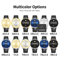 VVS Ultrafino Reloj Hombre Cuarzo Acero Inoxidable Negocios Lujo Impermeable Analógico OEM ODM Low MOQ