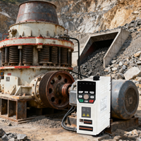 Convertisseur de fréquence intelligent personnalisable pour variateur de vitesse AC 0,75-4KW, contrôle vectoriel VFD, haute efficacité 97%-99%, RS485/Modbus