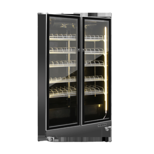 Enfriador de Vino de Lujo <span class=keywords><strong>LG</strong></span>-1110 F, <span class=keywords><strong>Refrigerador</strong></span> con Doble Puerta de Vidrio para Uso en Hoteles - Product Image 1