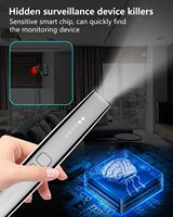 Nouveau stylo de détection KT9, détecteur de caméra infrarouge anti-espionnage pour hôtel