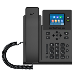 Téléphone IP SIP compact KS31 pour bureaux modernes, 2 <span class=keywords><strong>comptes</strong></span> SIP, qualité audio HD, téléphone de bureau VoIP professionnel, répertoire téléphonique 1000 - Product Image 3