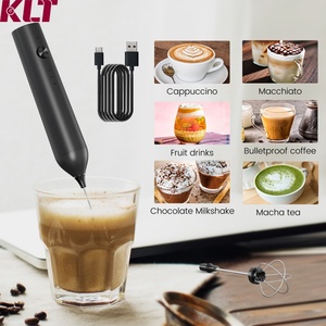 เครื่องทำฟองนมแบบพกพา ใช้ในบ้าน ชาร์จ USB ได้ เหมาะสำหรับเดินทาง สำหรับกาแฟ ลดราคาพิเศษ - Product Image 3