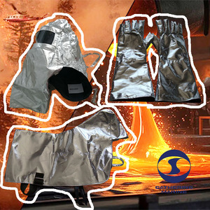 Traje Ignífugo de Aluminio, Equipo de Lucha Contra Incendios Resistente al Fuego para Uso en Rescate Marítimo de Emergencia - Product Image 3