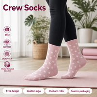 Chaussettes mi-mollet unisexe taille unique, extensibles, avec bord côtelé, en tricot respirant, décontractées
