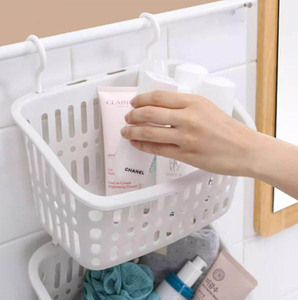 Kitchen Gadgets <strong>Storage</strong> <strong>Basket</strong> Bathroom Cosmetic and Toiletries Organizer <strong>Basket</strong> for Bathroom Use Hanging Pot <strong>Basket</strong> - Product Image 2
