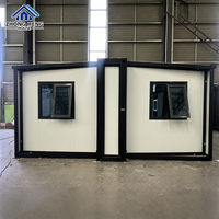 Maison conteneur extensible en acier 20ft 40ft, panneau sandwich, pliable, modulaire, mobile, pour hôtel, école, camp – Vente directe usine OEM